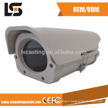 Pulvérisation peinte cctv shell die moulé en aluminium ODM